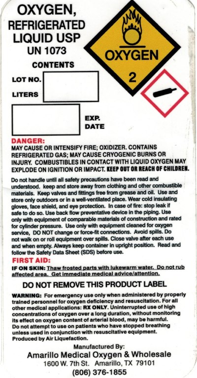 Oxygen Liquid (Oxygen Liquid)